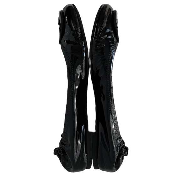 Tory Burch Reva Black Patent Flat | 8.5 - Picture 7 of 13